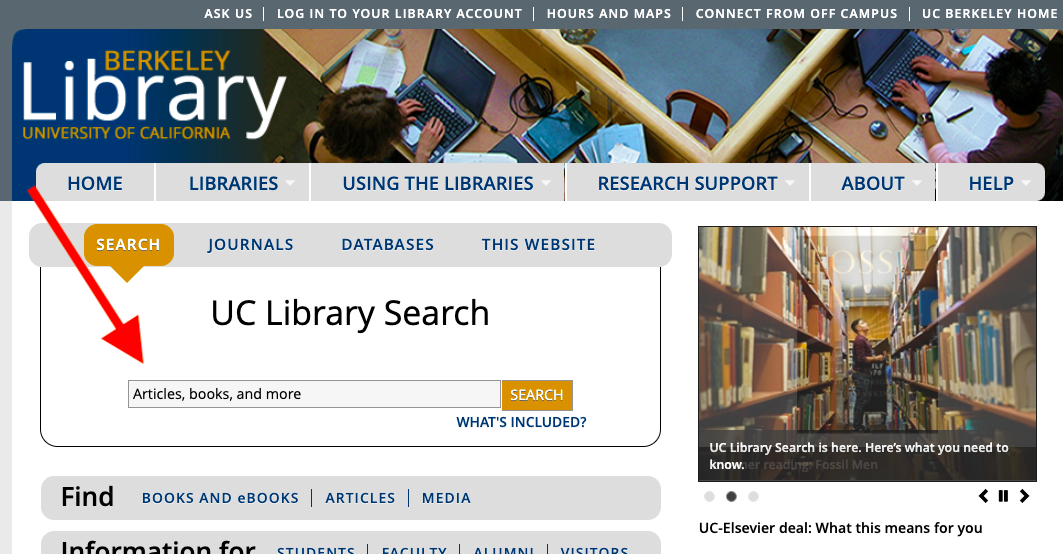 UC Library Search
